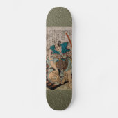 Samurai strijdt tegen een cycloon skateboard (Voorkant)