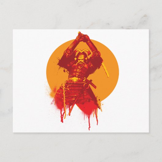 Samurai Strike Briefkaart (Voorkant)