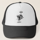 Samurai Struisvogel Trucker Pet (Voorkant)