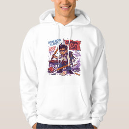 Samurai-student terug naar school hoodie