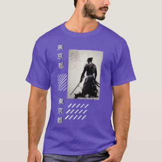 Samurai Style Japanese Ronin Warrior Streetwear T-shirt