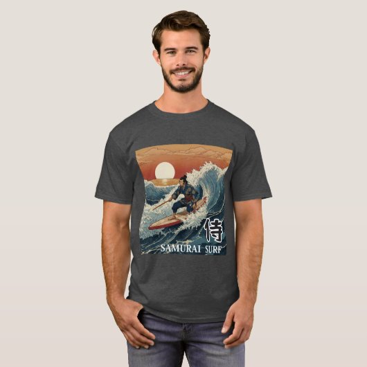 SAMURAI SURF【侍】Tシャツ T-SHIRT (Voorkant volledig)