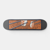Samurai Sushi Japan Fish Skateboard (Horizontaal)