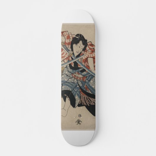 Samurai Sword Fight circa 1825 Persoonlijk Skateboard (Voorkant)
