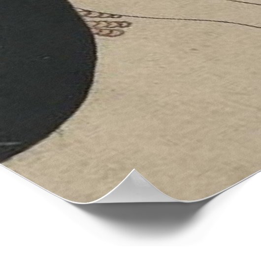 Samurai Sword Fight circa 1825 Poster (Hoek)