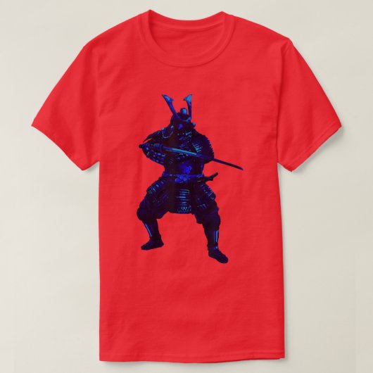 Samurai Sword Fighter T-shirt (Design voorkant)