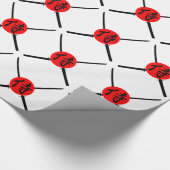 SAMURAI - Sword & Kanji Cadeaupapier (Hoek)