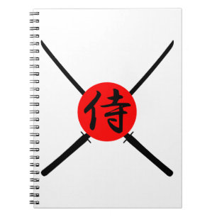 SAMURAI - Sword & Kanji Notitieboek
