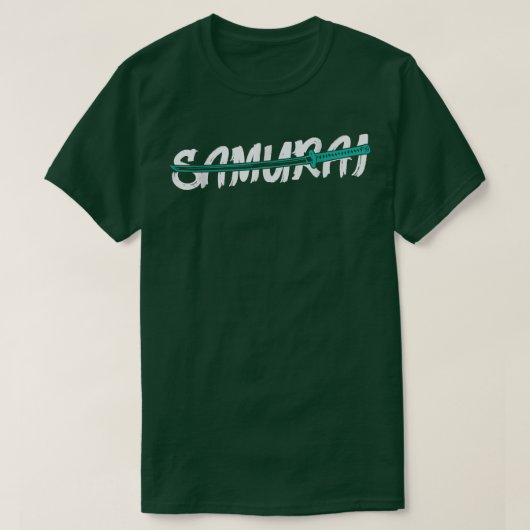 Samurai Sword Samurai Army T-shirt (Design voorkant)