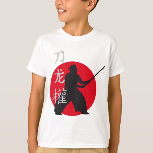 samurai sword t-shirt (Voorkant)