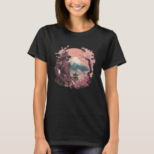 Samurai Swords Japanese Retro Bushido Warr T-shirt