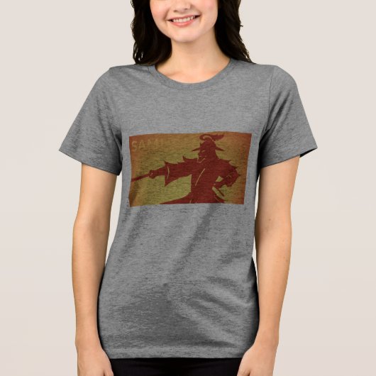 SAMURAI Tシャツ Tri-Blend SHIRT (Voorkant)
