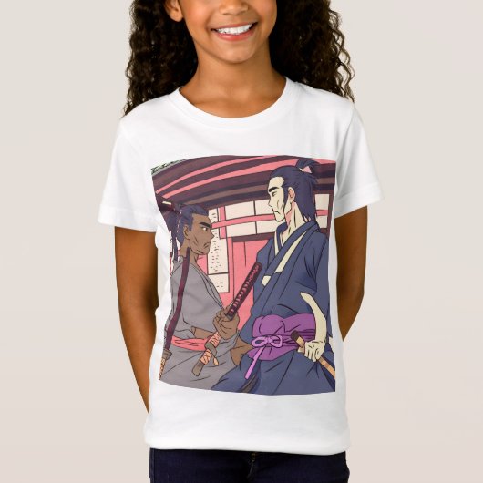 samurai t-shirt (Voorkant)