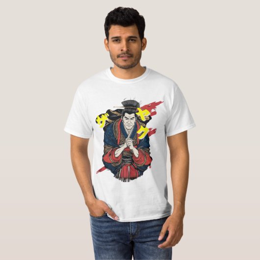 Samurai T-shirt (Voorkant volledig)