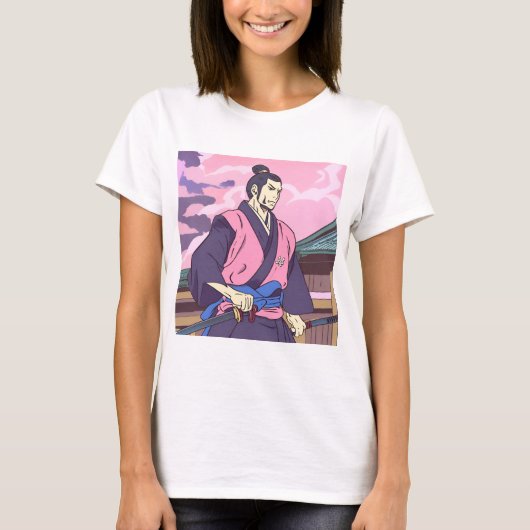 samurai t-shirt (Voorkant)