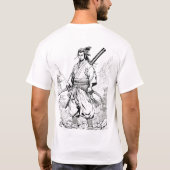 Samurai T-shirt (Achterkant)
