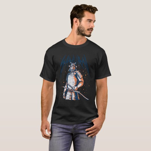 Samurai T-shirt (Voorkant volledig)