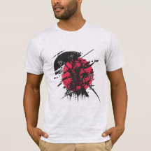 samurai T-shirt voor heren