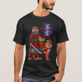 Samurai Tiger Warriors T-shirt (Voorkant)