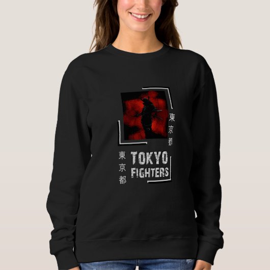 Samurai Tokyo Fighters Fanart Style Top (Voorkant)