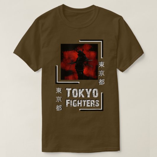 Samurai Tokyo Fighters FanArt Style Top (2) (Design voorkant)