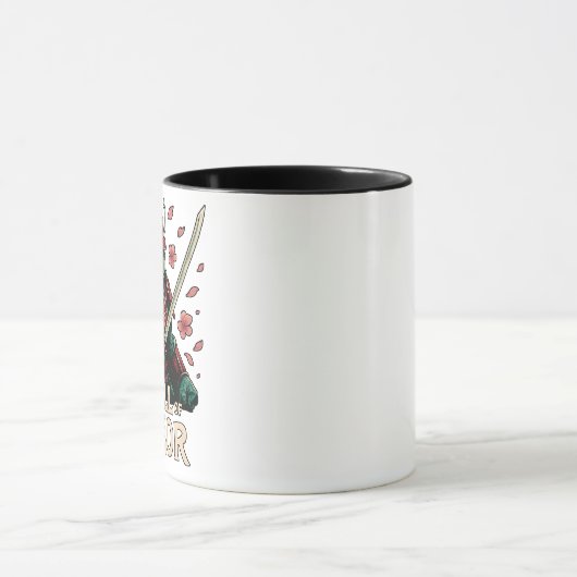 Samurai Turtle Warrior Cherry Blossoms Mok (Midden)