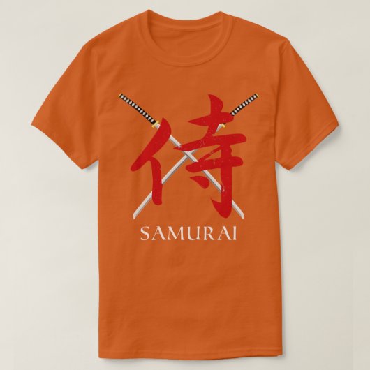 Samurai V Samurai Warrior Katana Zwaarden Samurai T-shirt (Design voorkant)
