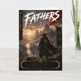 Samurai Vader Fantasie Kaart