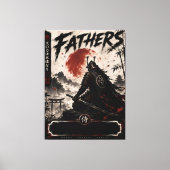 Samurai Vader Legacy Canvas Kunst (Voorkant)
