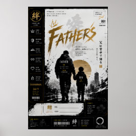 Samurai Vader Zoon Legacy Kunstposter Poster