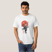 Samurai van de Rode Zon T-shirt (Voorkant volledig)
