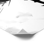 Samurai van de ruïnes van Ashen Poster (Hoek)