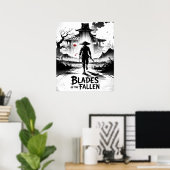 Samurai van de ruïnes van Ashen Poster (Thuiskantoor)