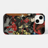 SAMURAI VECHT MET MONSTER iPhone HOESJE (Achterkant horizontaal)