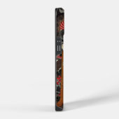 SAMURAI VECHT MET MONSTER iPhone HOESJE (Rechterkant)