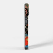 SAMURAI VECHT MET MONSTER iPhone HOESJE (Rechterkant)