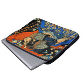 SAMURAI VECHT MET MONSTER LAPTOP SLEEVE (Voorkant onderkant)