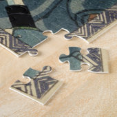 Samurai vecht Monster Cat, Utagawa Toyokuni Legpuzzel (Zijkant)