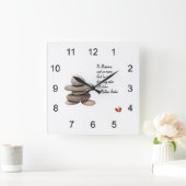 Samurai Vierkante Klok (Huis)