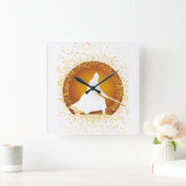 samurai vierkante klok (Huis)