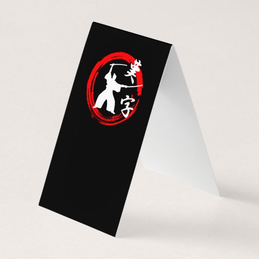 Samurai Visitekaartje (Achterkant)