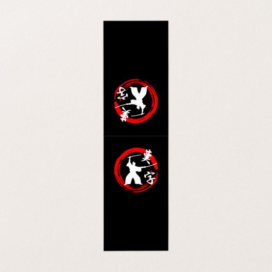 Samurai Visitekaartje (Buitenkant ongevouwen)