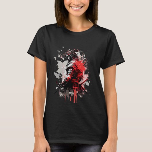 Samurai voor Mannen & Vrouwen Ronin 6 T-shirt (Voorkant)
