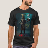 Samurai VS Alien T-shirt (Voorkant)
