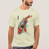 Samurai vs. reuzenkoivis t-shirt (Voorkant)