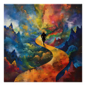 samurai walks perfect poster (Voorkant)