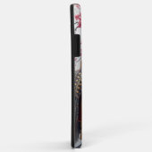 Samurai War Horse met kersenbloesems Case-Mate iPhone Case (Achterkant/rechts)