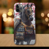 Samurai War Horse met kersenbloesems Case-Mate iPhone Case