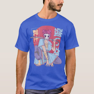 Samurai Warrior Anime Japan (2) T-shirt