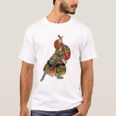  Samurai Warrior Aziatische kunst T-shirt (Voorkant)
